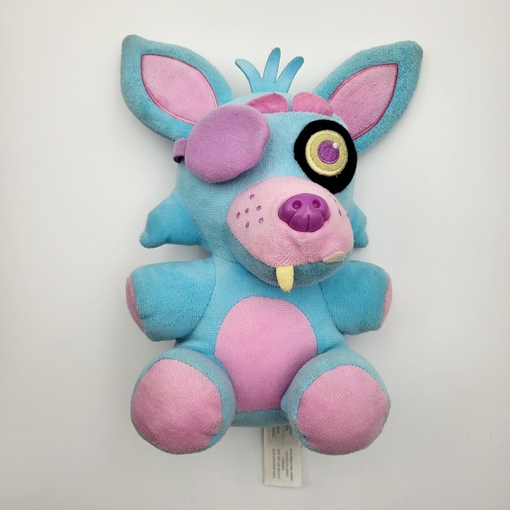 Funko Five Nights at Freddys Blacklight Foxy Plush Blue Pink FNAF 2021 7 inch